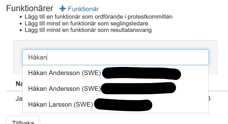 Lägg till funktionär